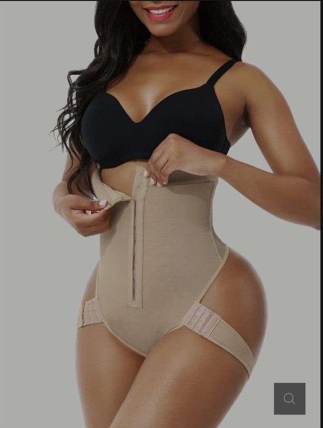 High Waist Butt Lifter Thong Curve With 2 Side Straps Body Shapewear